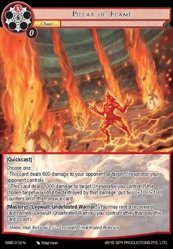 Pillar of Flame - A New World Emerges...