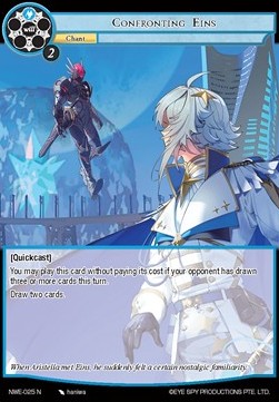 Confronting Eins - A New World Emerges...