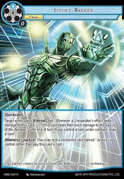 Justice Barrier - A New World Emerges...