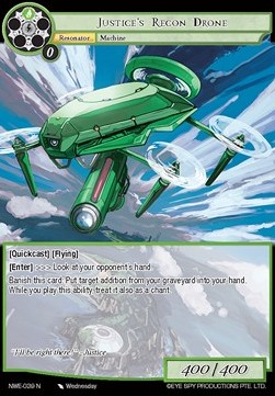 Justice's Recon Drone - A New World Emerges...