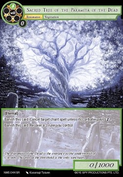 Sacred Tree of the Paramita of the Dead - A New World Emerges...