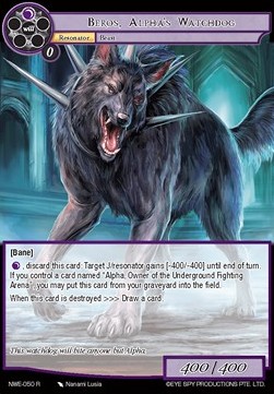 Beros, Alpha's Watchdog - A New World Emerges...