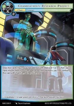 Grandfather's Research Project // Justice (V.1 - Rare) - A New World Emerges...