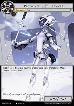 Prototype Magi Trooper - A New World Emerges...