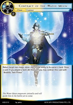 Contract of the Water Moon // Fairy Tale King - Starter Deck: Aristella