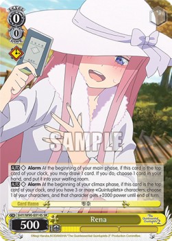 Rena (V.2 - Super Rare) - The Quintessential Quintuplets 2
