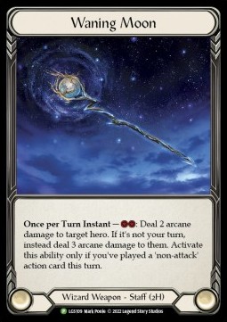 Waning Moon (Cold Foil) - LGS Promos