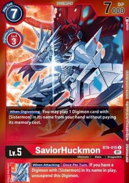 SaviorHuckmon (BT6-015) - Event Pack 3