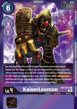 KaiserLeomon (BT7-073) - Event Pack 3
