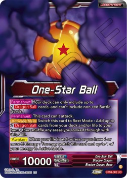 One-Star Ball // Syn Shenron, Despair Made Manifest - Dawn of the Z-Legends