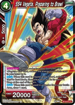 SS4 Vegeta, Preparing to Brawl - Dawn of the Z-Legends