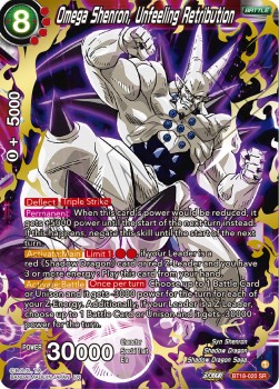 Omega Shenron, Unfeeling Retribution (V.2 - Super Rare) - Dawn of the Z-Legends