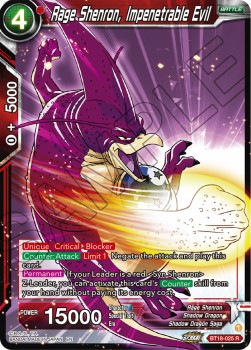 Rage Shenron, Impenetrable Evil - Dawn of the Z-Legends