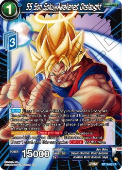 SS Son Goku, Awakened Onslaught - Dawn of the Z-Legends