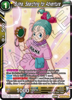 Bulma, Searching for Adventure - Dawn of the Z-Legends