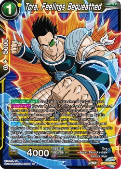 Tora, Feelings Bequeathed - Dawn of the Z-Legends