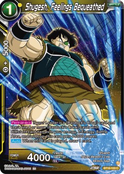 Shugesh, Feelings Bequeathed - Dawn of the Z-Legends