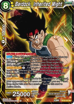 Bardock, Inherited Might (V.1 - Super Rare) - Dawn of the Z-Legends