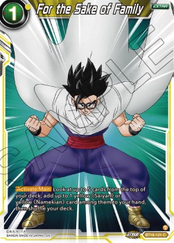 For the Sake of Family - Dawn of the Z-Legends
