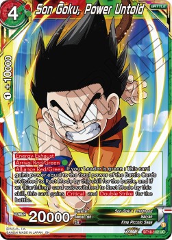 Son Goku, Power Untold - Dawn of the Z-Legends