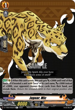 Jaguar, Mic [D Format] (V.1 - Rare) - SHAMAN KING