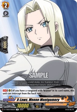 X-Laws, Meene Montgomery [D Format] (V.1 - Rare) - SHAMAN KING