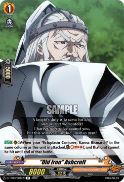 "Old Iron" Ashcroft [D Format] (V.1 - Rare) - SHAMAN KING