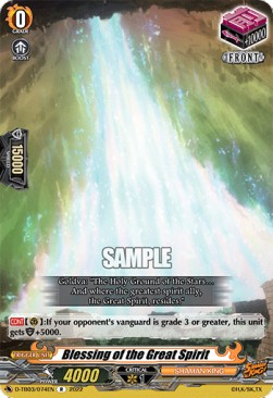 Blessing of the Great Spirit [D Format] (V.1 - Rare) - SHAMAN KING