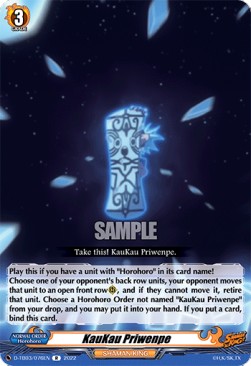 KauKau Priwenpe [D Format] (V.1 - Rare) - SHAMAN KING