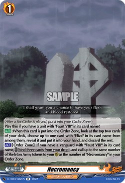 Necromancy [D Format] (V.1 - Rare) - SHAMAN KING
