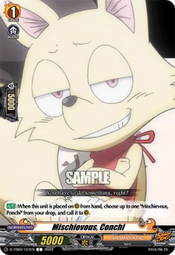Mischievous, Conchi [D Format] (V.1 - Common) - SHAMAN KING