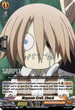 Magnum-Craft, Chuck [D Format] (V.1 - Common) - SHAMAN KING