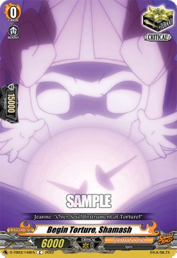Begin Torture, Shamash [D Format] (V.1 - Common) - SHAMAN KING