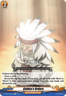 Goldva's Orders [D Format] (V.1 - Common) - SHAMAN KING