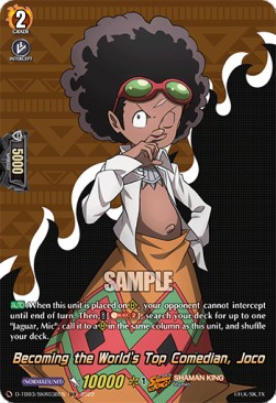 Becoming the World's Top Comedian, Joco [D Format] (V.2 - Feature Rare) - SHAMAN KING