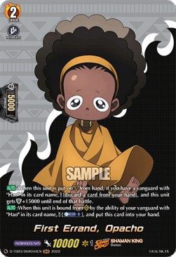 First Errand, Opacho [D Format] (V.2 - Feature Rare) - SHAMAN KING