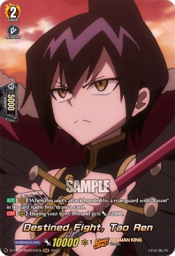 Destined Fight, Tao Ren [D Format] (V.2 - Feature Rare) - SHAMAN KING