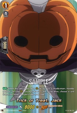 Trick or Treat, Jack [D Format] (V.2 - Feature Rare) - SHAMAN KING
