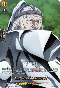 "Old Iron" Ashcroft [D Format] (V.2 - Feature Rare) - SHAMAN KING