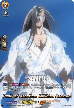 Peak of Ascetics, Mikihisa Asakura [D Format] (V.2 - Feature Rare) - SHAMAN KING