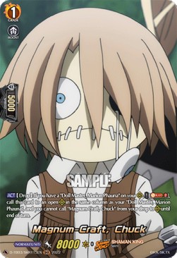 Magnum-Craft, Chuck [D Format] (V.2 - Feature Rare) - SHAMAN KING