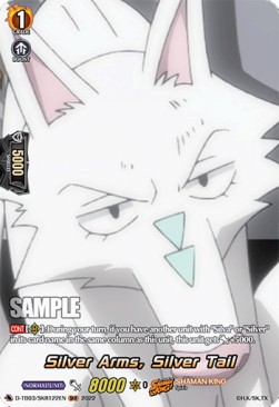 Silver Arms, Silver Tail [D Format] (V.2 - Feature Rare) - SHAMAN KING