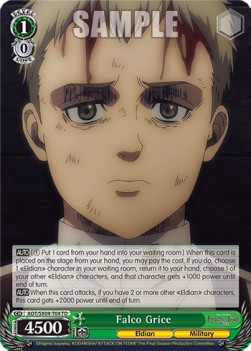 Falco Grice (V.1 - Trial Deck) - Attack On Titan: Final Season