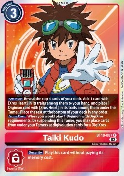 Taiki Kudo (BT10-087) - Xros Encounter