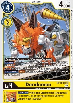 Dorulumon (BT10-034) - Xros Encounter