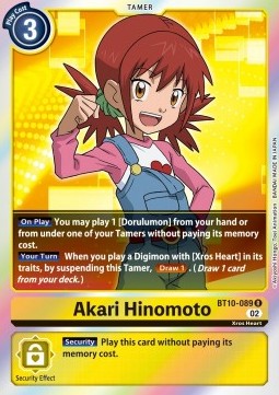 Akari Hinomoto (BT10-089) - Xros Encounter