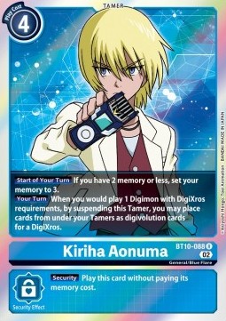Kiriha Aonuma (BT10-088) - Xros Encounter
