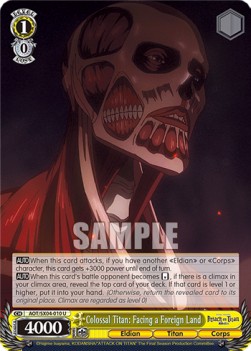 Colossal Titan: Facing a Foreign Land - Attack On Titan: Final Season