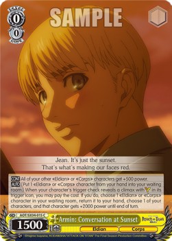 Armin: Conversation at Sunset - Attack On Titan: Final Season