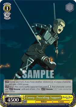 Conny: Providing Support - Attack On Titan: Final Season